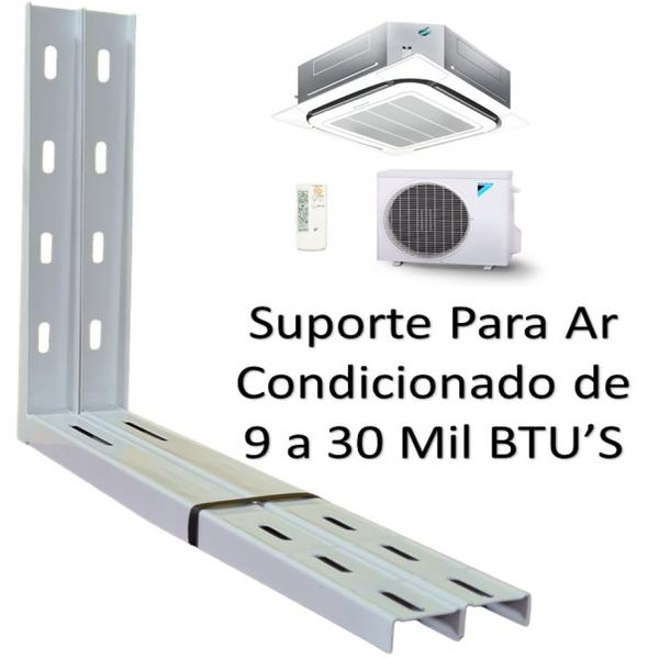 Imagem de Suporte Ar Condicionado 500mm Split 9000 A 30000 Btus 50cm