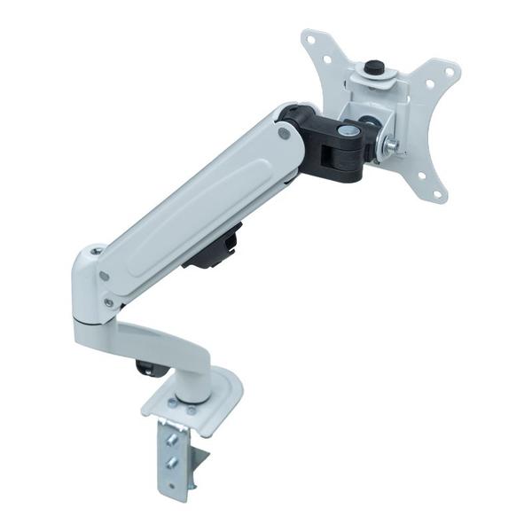 Imagem de Suporte Articulado Com Pistao a Gas Para Monitor Zinnia Nimbo 100, 17 Pol. a 27 Pol., Branco, ZNO-ZNNBO100-WH01