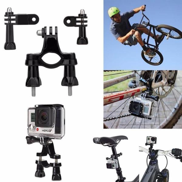 Imagem de Suporte Articulado de Barras Guidão Bike Para GoPro e Câmeras Similares