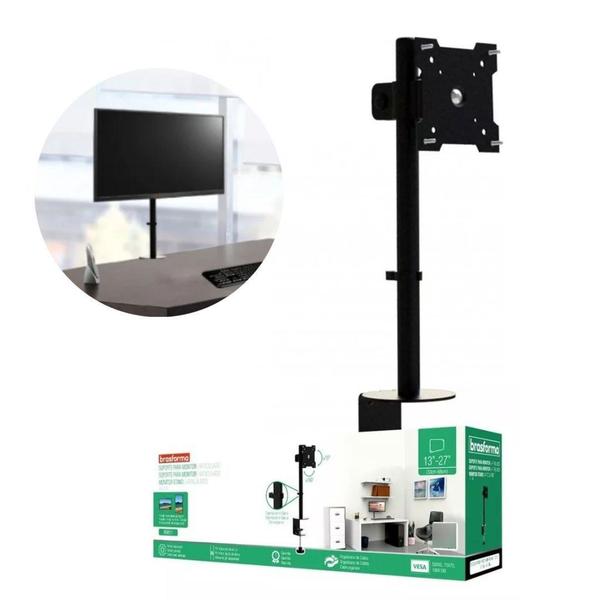 Imagem de Suporte Articulado p/ Monitor LED e LCD 13-27" BM811 BRASFORMA