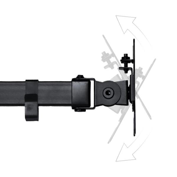 Imagem de Suporte Articulado Para 2 Monitores TVs Monitor Tela LED LCD Vinik de 13  Até 32 Polegadas Padrão VESA Aço Reforçado Suporta 8Kg