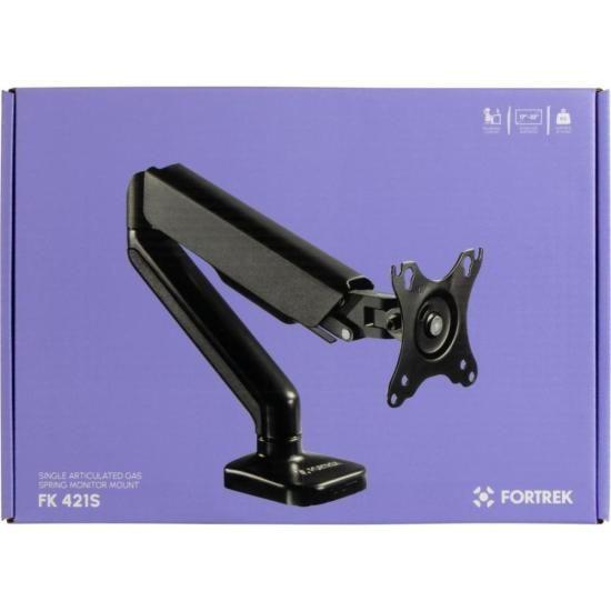 Imagem de Suporte Articulado Para Monitor com Pistão a Gás Fortrek FK 421S 17”-32"