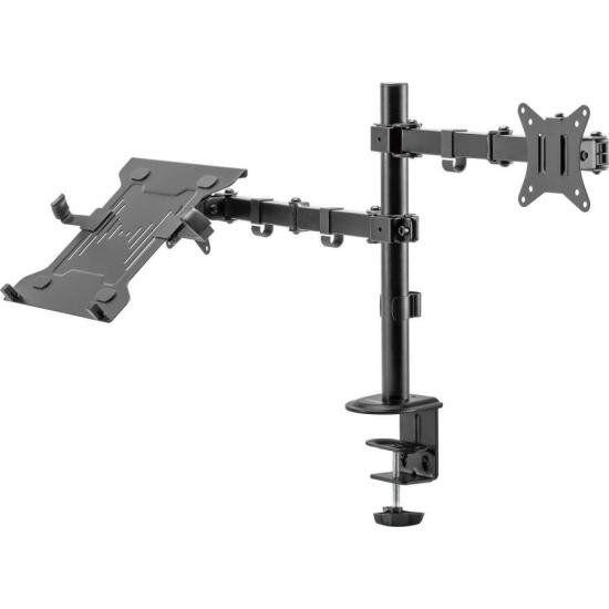 Imagem de Suporte Articulado Para Monitor e Notebook Fortrek FK 485S