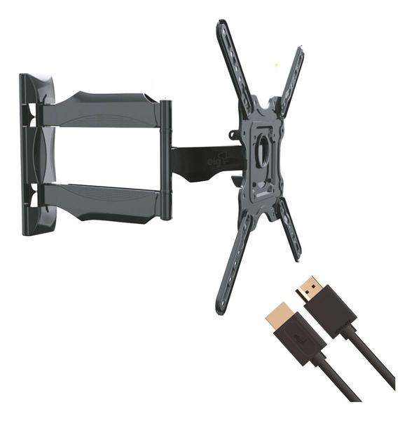 Imagem de Suporte Articulado TV Cabo HDMI 2,5 mts ELG - MOVE V4HDMI