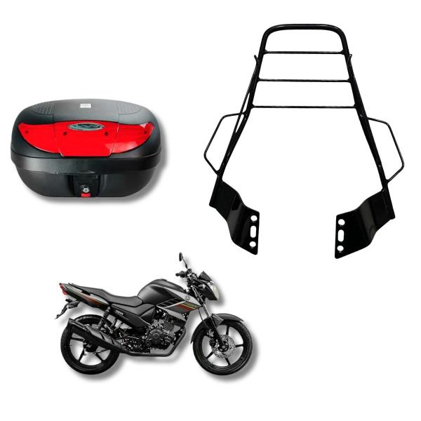 Imagem de Suporte Bagageiro Maciço Motocicleta Factor 150 125 2016 2022