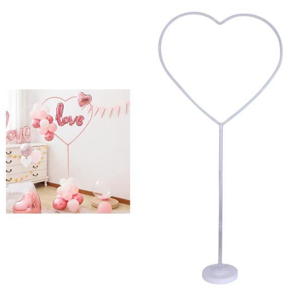 Suporte Balões Coração / Painel Decoração Festa - NielShop Imagem de Suporte Balões Coração / Painel Decoração Festa