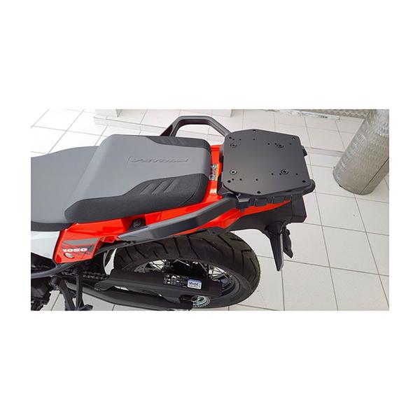 Imagem de Suporte Base Baú V-Strom 650XT 650A 2019 2020 2021 Aço Preto