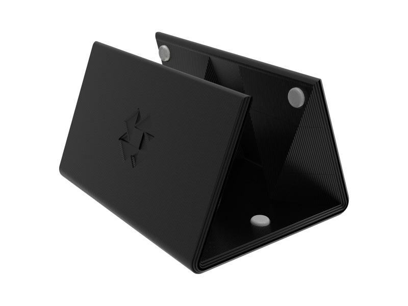 Imagem de Suporte Base para Notebook Fechado Mesa Monitor Externo Com Um Espaçamento interno de 2 cm - ARTBOX3D