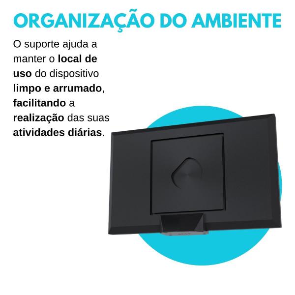 Imagem de Suporte Base Stand Angulado de Mesa Compatível com Amazon Alexa Echo Show 15 - ARTBOX3D