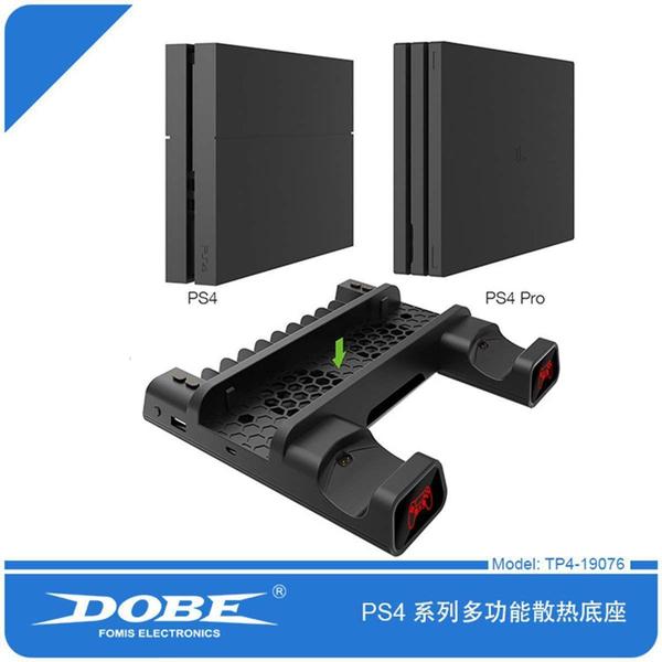 Imagem de Suporte Base Vertical Cooler Duplo Carregador de Controle Compativel c/PS4 /PS4 Slim /PS4 Pro - Dobe