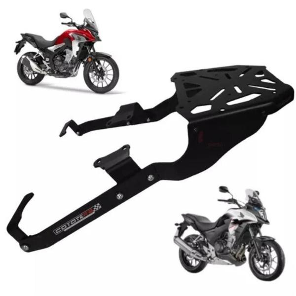 Imagem de Suporte Bau Cb 500x Reforçado Coyote Bagageiro Honda Cb500 X