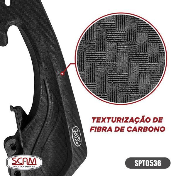 Imagem de Suporte Baú Superior Cb Twister250 2016+ Fiber Force Spto536