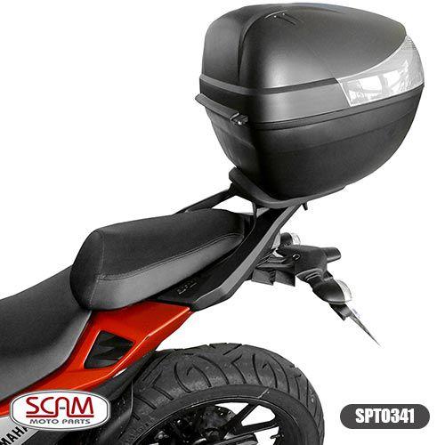 Imagem de Suporte Baú Superior (Liga Leve) Yamaha Fazer 250 2018+ - Preto