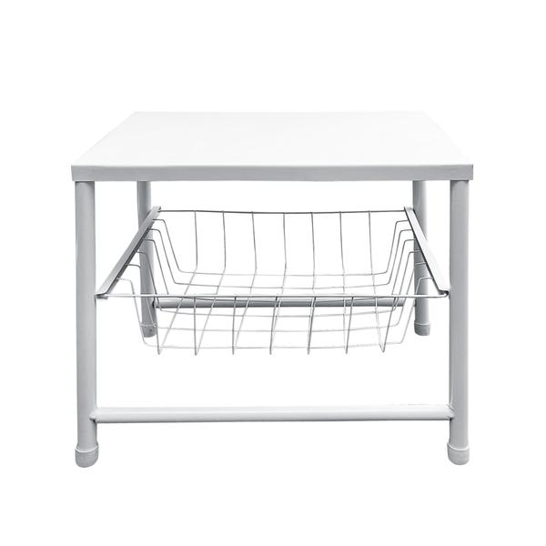 Suporte Bebedouro com cesto removível - Mini fruteira - WRM Metal Imagem de Suporte Bebedouro com cesto removível - Mini fruteira