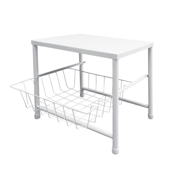 Suporte Bebedouro com cesto removível - Mini fruteira - WRM Metal Imagem de Suporte Bebedouro com cesto removível - Mini fruteira
