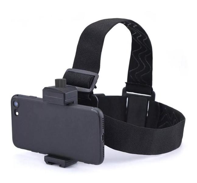 Imagem de Suporte Cabeça Para Celular Câmera Gopro Chest Mount