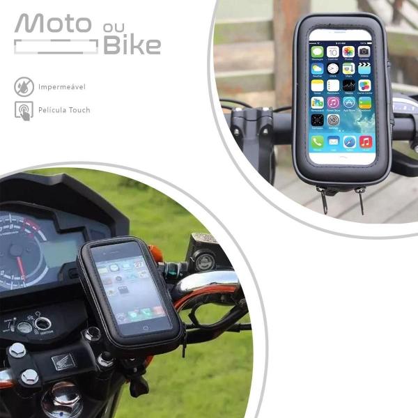 Imagem de Suporte Capa Celular Moto Bike Bicicleta Tomate Telefone