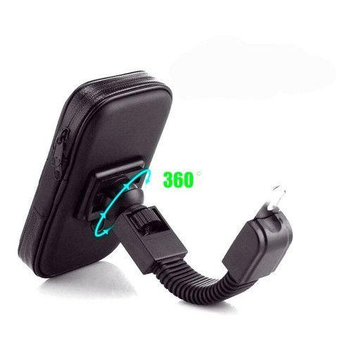 Imagem de Suporte Capa Porta Celular GPS Guidão Bike Bicicleta Moto Case Impermeável 360 A Prova D Água - Prime