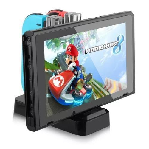 Imagem de Suporte Carregador Dock Para Joy Con E Switch Charging Stand