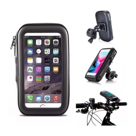 Suporte Celular Para Moto E Bike Impermeavel Universal 360 - Lehmox Imagem de Suporte Celular Para Moto E Bike Impermeavel Universal 360
