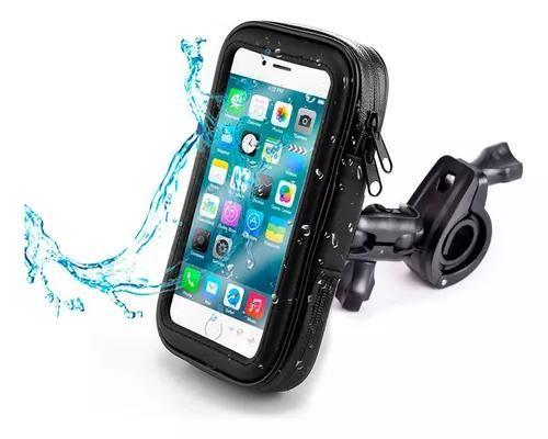 Suporte Celular Para Moto E Bike Impermeavel Universal 360 - Lenox Imagem de Suporte Celular Para Moto E Bike Impermeavel Universal 360