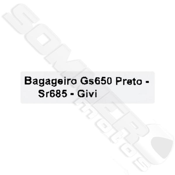 Imagem de Suporte Churrasqueira Bagageiro Baú G/F 650 Gs 2004 A 2016