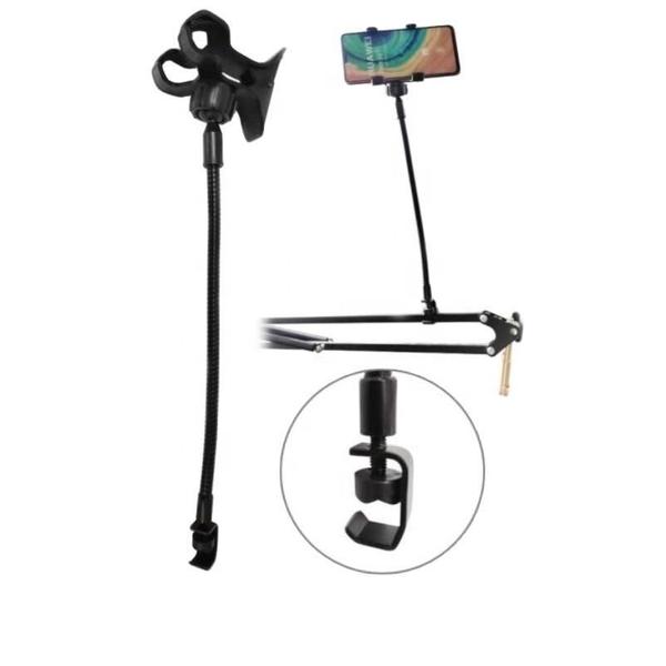 Imagem de Suporte/Clamp Universal P/Celular Em Pedestal De Microfone