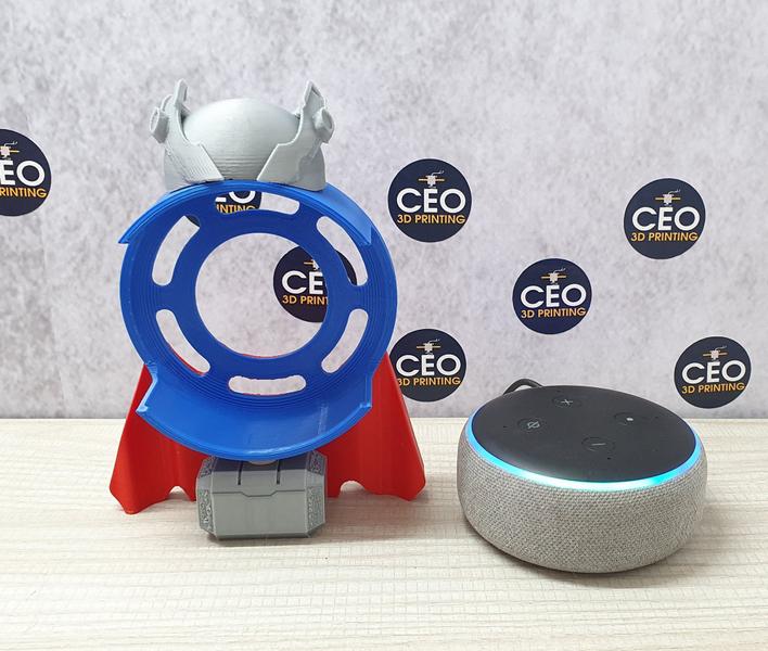 Imagem de Suporte compatível com Alexa Echo Dot 3 Tema Thor