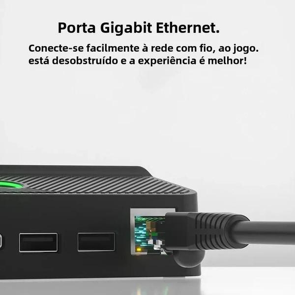 Imagem de Suporte Conversor HDMI 4K para Steam Deck - Adaptador para Doca de Carregador e TV