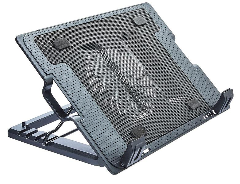 Imagem de Suporte Cooler Vertical Ergonômico Notebook 17 Pol 2 Portas USB LED Decorativo Multi AC166