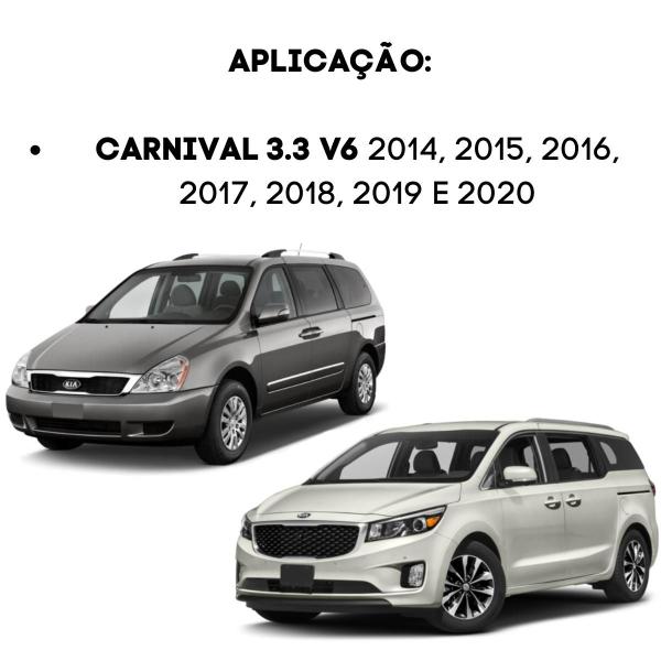 Imagem de Suporte coxim do amortecedor dianteiro com rolamento carnival 3.3 v6 2014 2015 2016 2017 2018 2019 2020