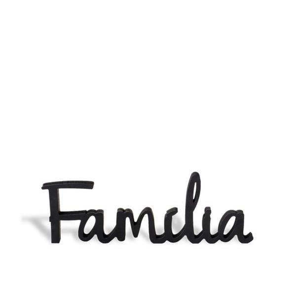 Imagem de Suporte de aco letras decorativas - familia