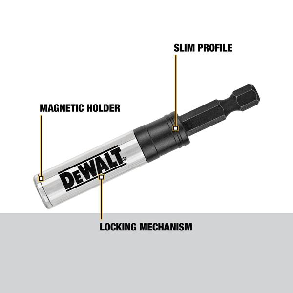 Imagem de Suporte de brocas DEWALT 3 em 1 Impact Ready DWA3HLDFT