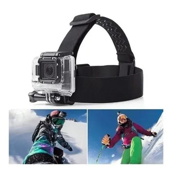 Suporte de Cabeça para Câmera Ajustável com Estrutura Elástica Preto Atrio - ES072 Imagem de Suporte de Cabeça para Câmera Ajustável com Estrutura Elástica Preto Atrio - ES072