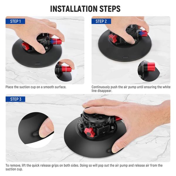 Suporte de câmera com ventosa Neewer CA013 com cabeça de bola Magic Arm Imagem de Suporte de câmera com ventosa Neewer CA013 com cabeça de bola Magic Arm