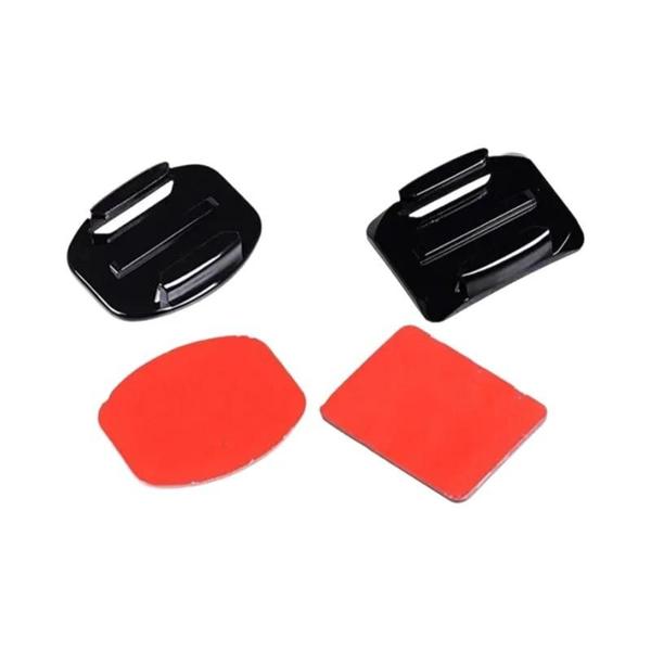 Imagem de Suporte De Capacete Adesivo Dupla Face Para GoPro Hero 13 12 11 10 9 DJI Action 4 3 Insta360 X4 X3