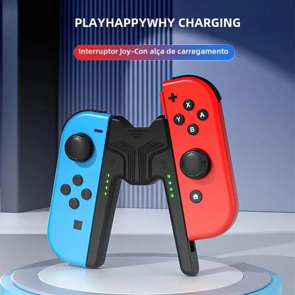 Imagem de Suporte de Carregamento Aolion para Nintendo Switch Joy-Con - Estação de Carregamento para Controladores