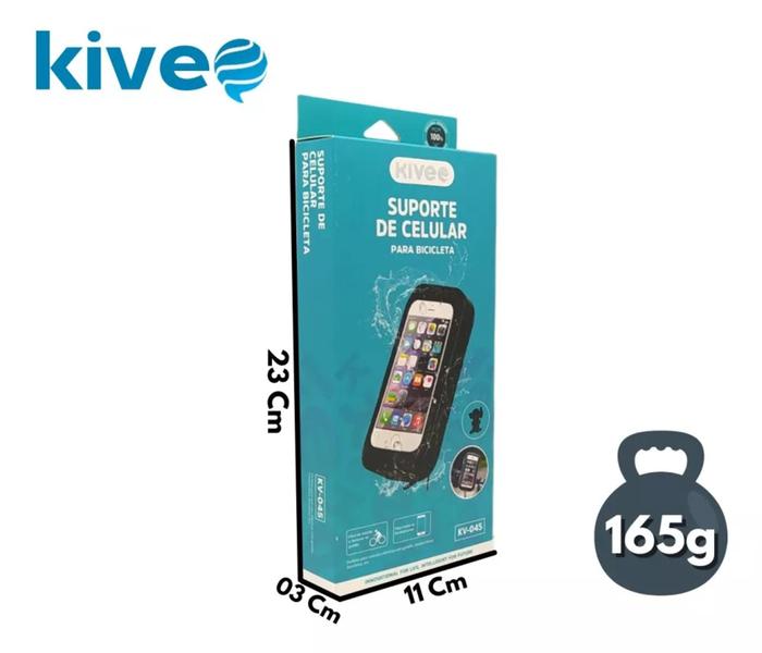 Imagem de Suporte De Celular Para Bicicleta A Prova D'água Kv-045