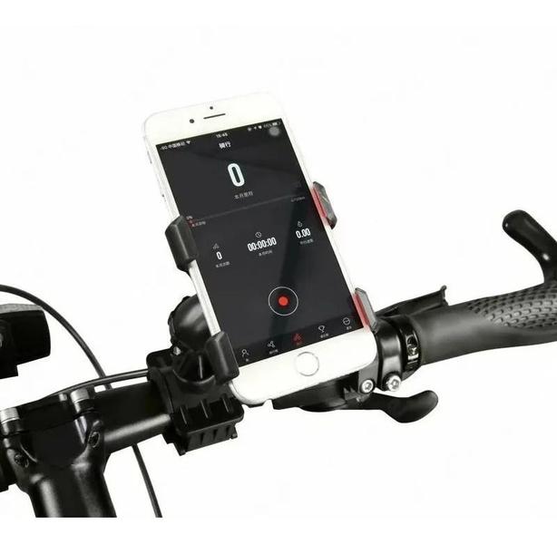 Imagem de Suporte De Celular Para Bicicleta Microfone Moto Bike Pedestal Rotação 360º - GKS