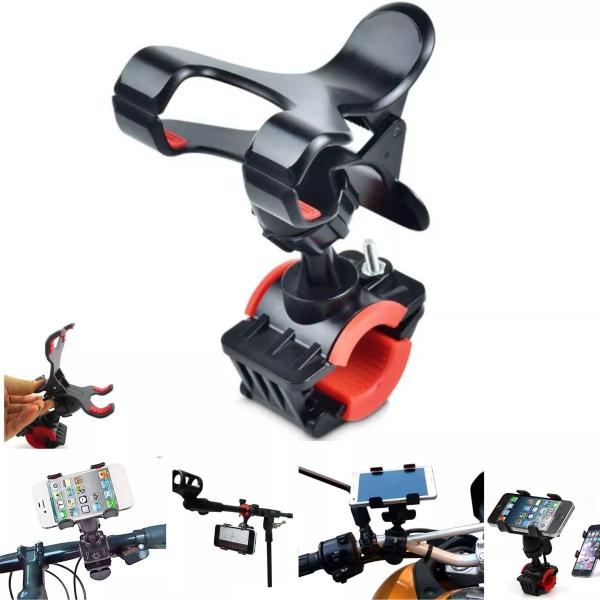 Imagem de Suporte De Celular Para Bicicleta Microfone Moto Bike Pedestal Rotação 360º - GKS