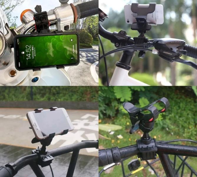 Imagem de Suporte De Celular Para Bicicleta Moto Bike Pedestal 360º