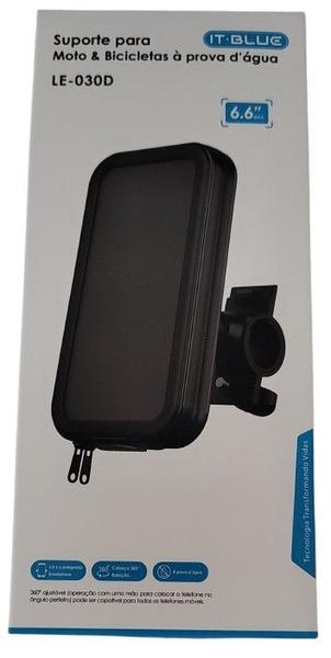 Imagem de Suporte de Celular para Moto e Bicicleta até 6.6" LE-030D - It-Blue