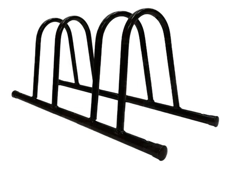 Suporte De Chão Para 2 Bicicletas Preto Condomínios Casas - Itagold Imagem de Suporte De Chão Para 2 Bicicletas Preto Condomínios Casas