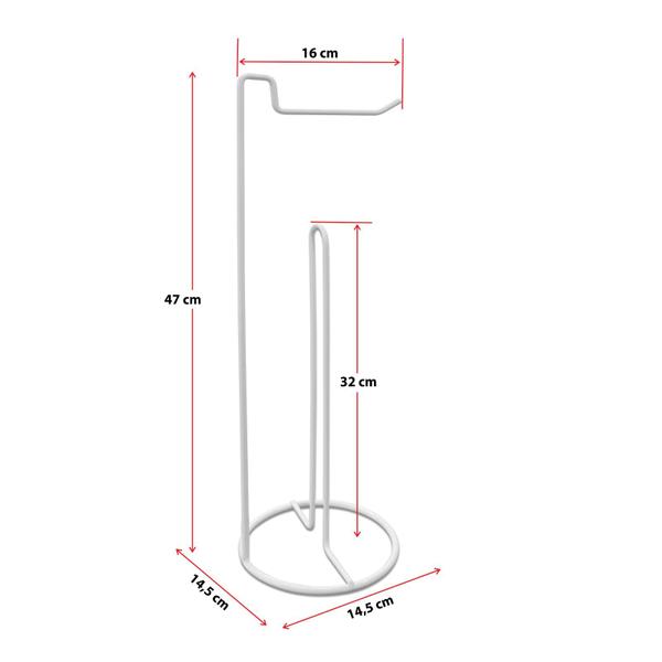 Imagem de Suporte de Chão para Papel Higiênico: Prático e Estiloso para o seu Banheiro