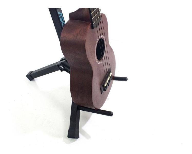 Imagem de Suporte De Chão Semi-retrátil Ukulele Cavaquinho Reforçado