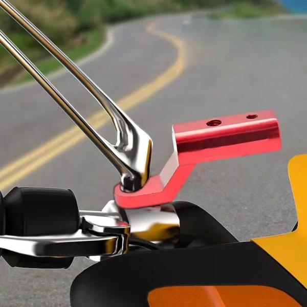 Imagem de Suporte de Extensão para Espelho Retrovisor de Motocicleta, Scooter e ATV - Suporte de Alumínio para Farol