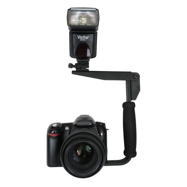 Imagem de Suporte de Flash para filmadora ou câmera digital SLR