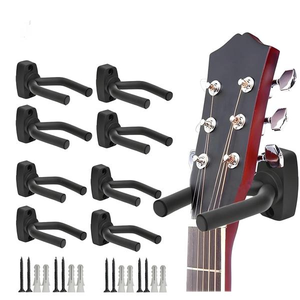 Imagem de Suporte De Gancho Para Guitarra, Suporte De Parede Para Guitarras Acústicas Elétricas, Suporte De