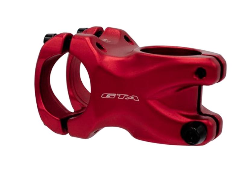 Imagem de Suporte de guidão em alumínio 3d forjado aheadset 45mm 0 31.8mm vermelho