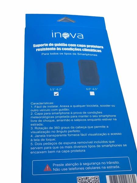 Suporte De Guidão Para Celular Com Capa Protetora - Inova Imagem de Suporte De Guidão Para Celular Com Capa Protetora